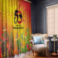 Papua New Guinea Unity in Diversity Window Curtain 50th Indipendens Papua Niugini