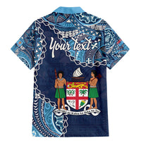 Personalised Fiji 54th Anniversary Family Matching Mermaid Dress and Hawaiian Shirt Siga Ni Bula Galala Marautaki O Viti LT9