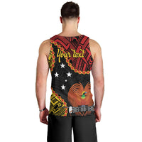 Personalised Papua New Guinea 49th Anniversary Men Tank Top Hapi De bilong Indipendens Papua Niugini