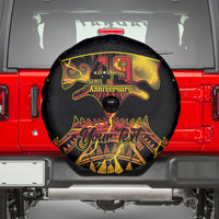 Personalised Papua New Guinea 49th Anniversary Spare Tire Cover Bird of Paradise Unity In Diversity LT9 - Polynesian Pride