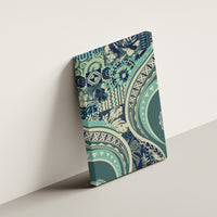 Hawaiian Hibiscus Tribal Vintage Motif Canvas Wall Art Ver 1