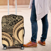 Hawaiian Hibiscus Tribal Vintage Motif Luggage Cover Ver 2