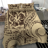 Hawaiian Hibiscus Tribal Vintage Motif Bedding Set Ver 3
