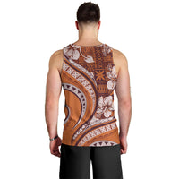 Hawaiian Hibiscus Tribal Vintage Motif Men Tank Top Ver 5