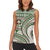 Hawaiian Hibiscus Tribal Vintage Motif Women Sleeveless Polo Shirt Ver 7