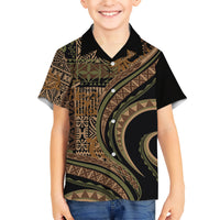 Hawaiian Hibiscus Tribal Vintage Motif Hawaiian Shirt Ver 8