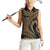 Hawaiian Hibiscus Tribal Vintage Motif Women Sleeveless Polo Shirt Ver 8