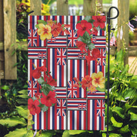 Hawaii Hibiscus Lei Garden Flag Hawaiian Flag Motif