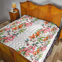 Hawaii Tropical Twist Lei Quilt Hawaiian Flag Motif