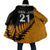 Australia New Zealand Rugby Cloak Gold Aboriginal Wallabies and Maori Black Fern - Polynesian Pride