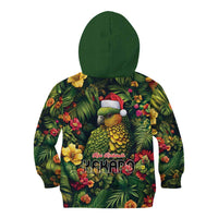 Meri Kirihimete Kakapo Kid Hoodie New Zealand Christmas with Tropical Vibe