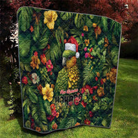 Meri Kirihimete Kakapo Quilt New Zealand Christmas with Tropical Vibe LT9 - Polynesian Pride