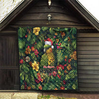 Meri Kirihimete Kakapo Quilt New Zealand Christmas with Tropical Vibe LT9 - Polynesian Pride