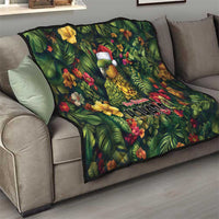 Meri Kirihimete Kakapo Quilt New Zealand Christmas with Tropical Vibe LT9 - Polynesian Pride