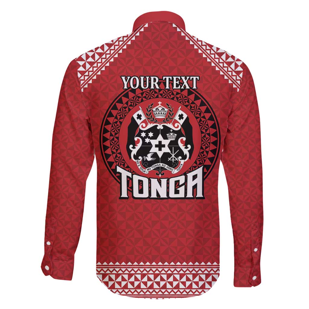 Tonga Rugby XIII Custom Family Matching Off Shoulder Short Dress and Hawaiian Shirt Mate Ma'a Tonga with Ngatu Pattern