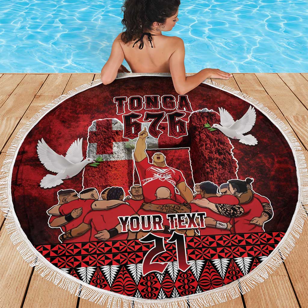 Custom Tonga 676 Haʻamonga ʻa Maui Beach Blanket Tongan Sipi Tau Unique Dance