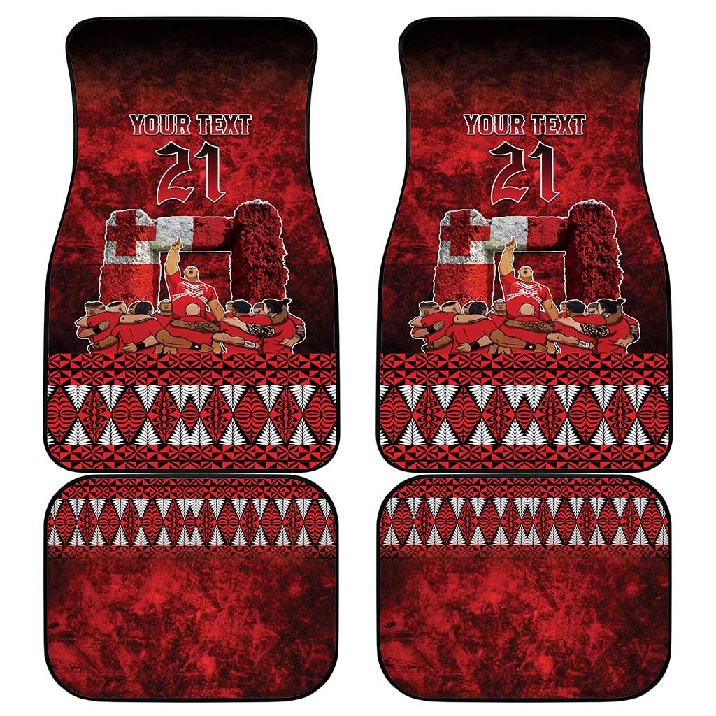 Custom Tonga 676 Haʻamonga ʻa Maui Car Mats Tongan Sipi Tau Unique Dance