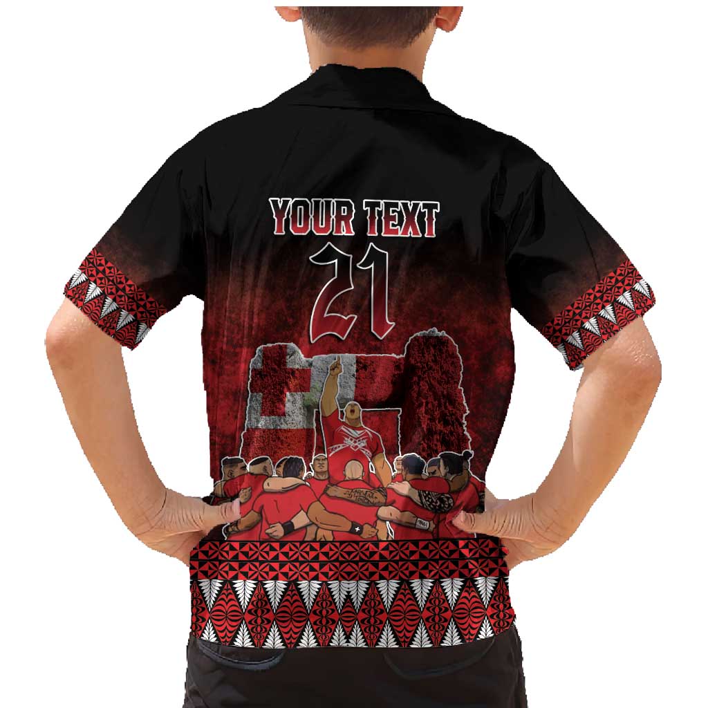 Custom Tonga 676 Haʻamonga ʻa Maui Family Matching Mermaid Dress and Hawaiian Shirt Tongan Sipi Tau Unique Dance