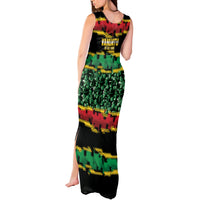 Vanuatu 46th Year Anniversary Tank Maxi Dress 30 July 1980 Hibiscus Seamless Pattern LT9 - Polynesian Pride