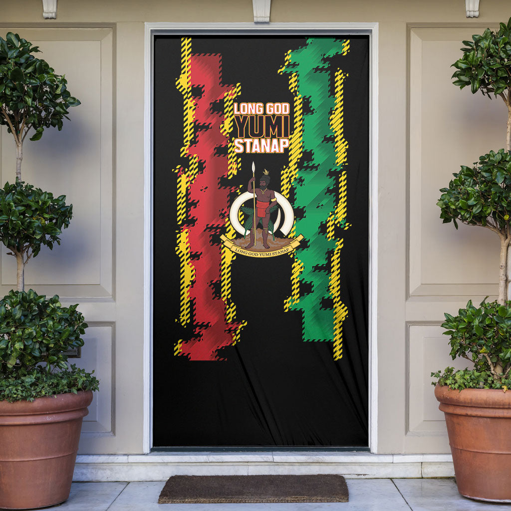 Vanuatu 46th Year Anniversary Door Cover Tamtam Slit Drums Long God Yumi Stanap