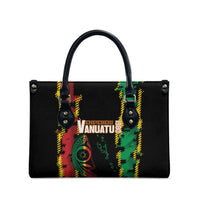 Vanuatu 46th Year Anniversary Leather Bag Tamtam Slit Drums Long God Yumi Stanap