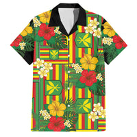 Hawaii Kanaka Maoli Hibiscus Family Matching Mermaid Dress and Hawaiian Shirt Hawaiian Flag Motif