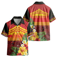 Hawaii Ku Kia'i Mauna Personalized Kid Hawaiian Shirt Hibiscus Kakau Pattern LT9 - Polynesian Pride