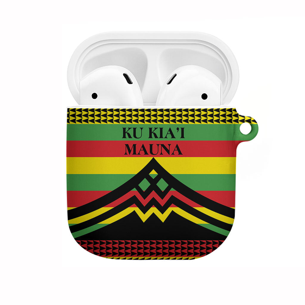 Hawaii Ku Kia'i Mauna AirPods Case Hawaiian Kanaka Maoli Motif