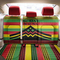 Hawaii Ku Kia'i Mauna Back Car Seat Cover Hawaiian Kanaka Maoli Motif