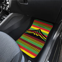 Hawaii Ku Kia'i Mauna Personalized Car Mats Hawaiian Kanaka Maoli Motif