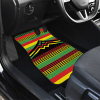 Hawaii Ku Kia'i Mauna Personalized Car Mats Hawaiian Kanaka Maoli Motif