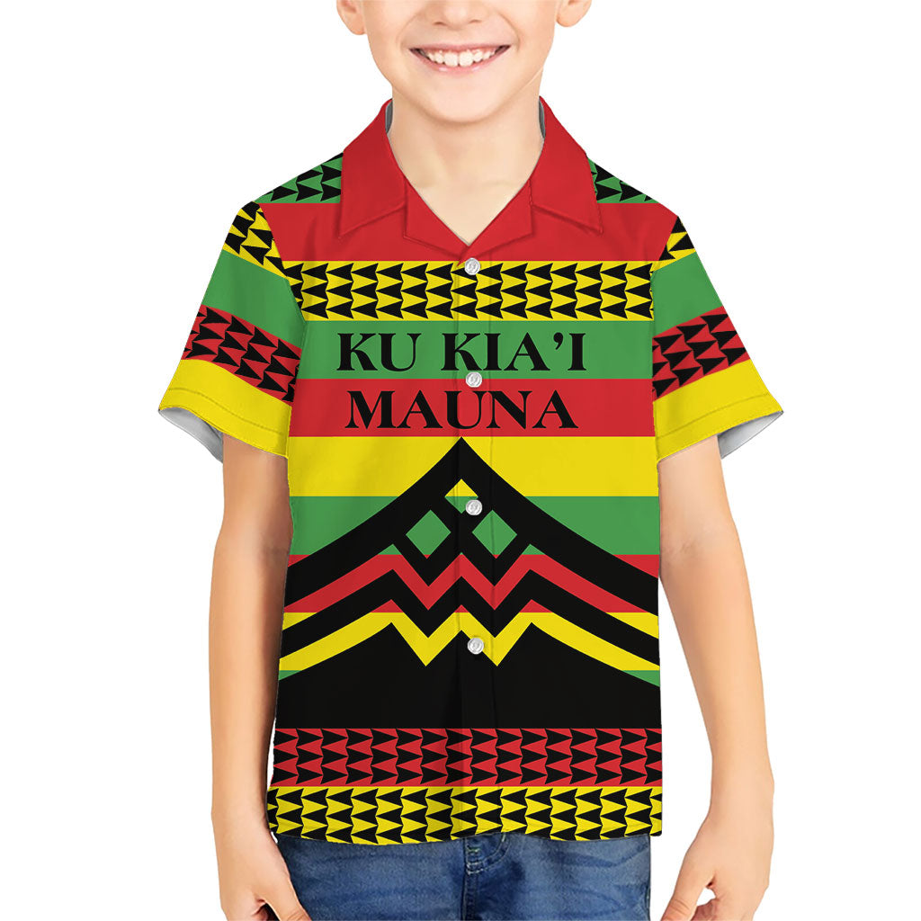 Hawaii Ku Kia'i Mauna Personalized Hawaiian Shirt Hawaiian Kanaka Maoli Motif