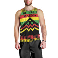 Hawaii Ku Kia'i Mauna Personalized Men Tank Top Hawaiian Kanaka Maoli Motif