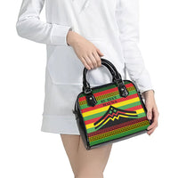 Hawaii Ku Kia'i Mauna Shoulder Handbag Hawaiian Kanaka Maoli Motif