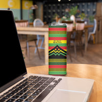 Hawaii Ku Kia'i Mauna Personalized Skinny Tumbler Hawaiian Kanaka Maoli Motif