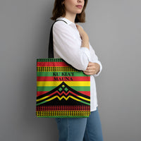 Hawaii Ku Kia'i Mauna Tote Bag Hawaiian Kanaka Maoli Motif