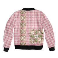 Akala Hamele Hawai'i Palaka Squares Maile Leaf Bomber Jacket Flowers Hawaiian Quilt Patterns