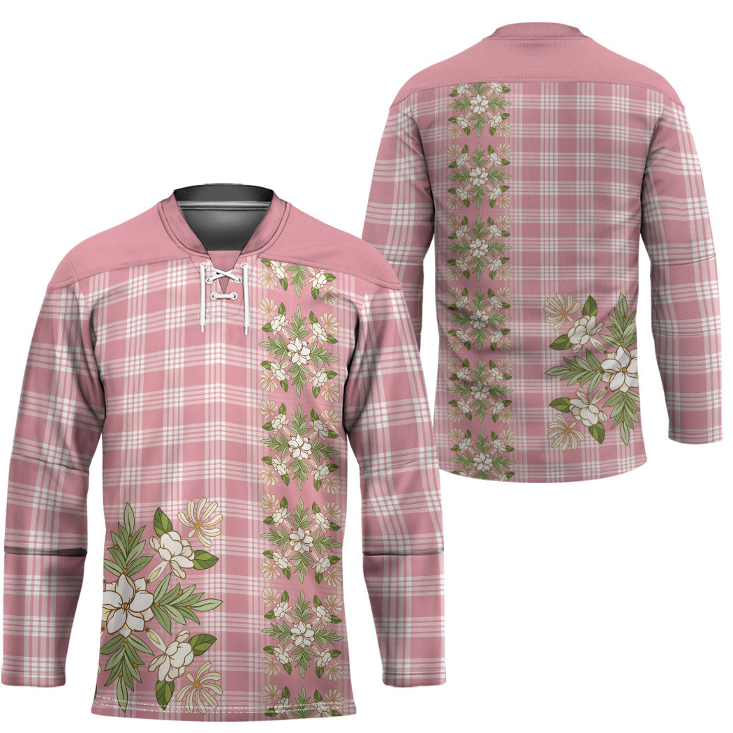 Akala Hamele Hawai'i Palaka Squares Maile Leaf Hockey Jersey Flowers Hawaiian Quilt Patterns