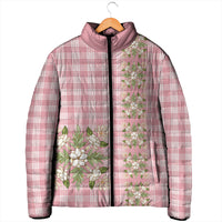 Akala Hamele Hawai'i Palaka Squares Maile Leaf Padded Jacket Flowers Hawaiian Quilt Patterns