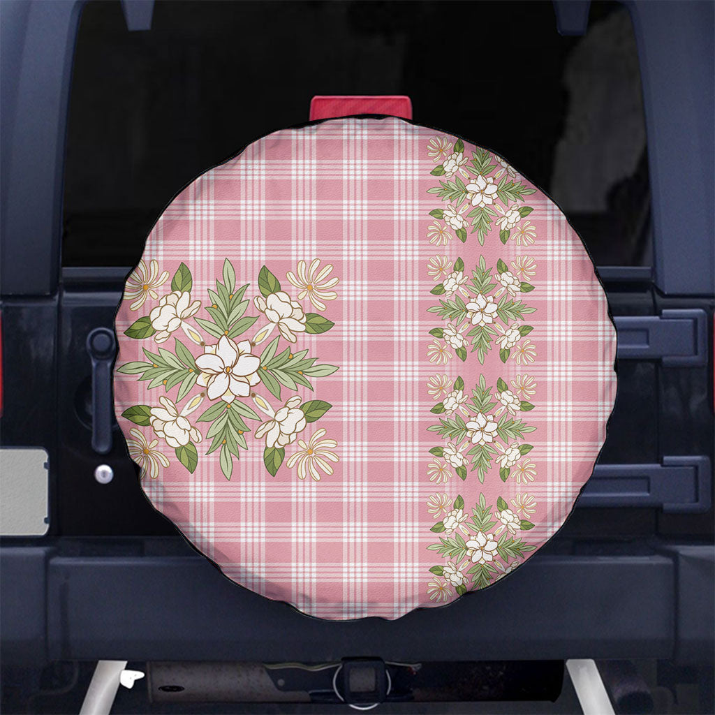 Akala Hamele Hawai'i Palaka Squares Maile Leaf Spare Tire Cover Flowers Hawaiian Quilt Patterns