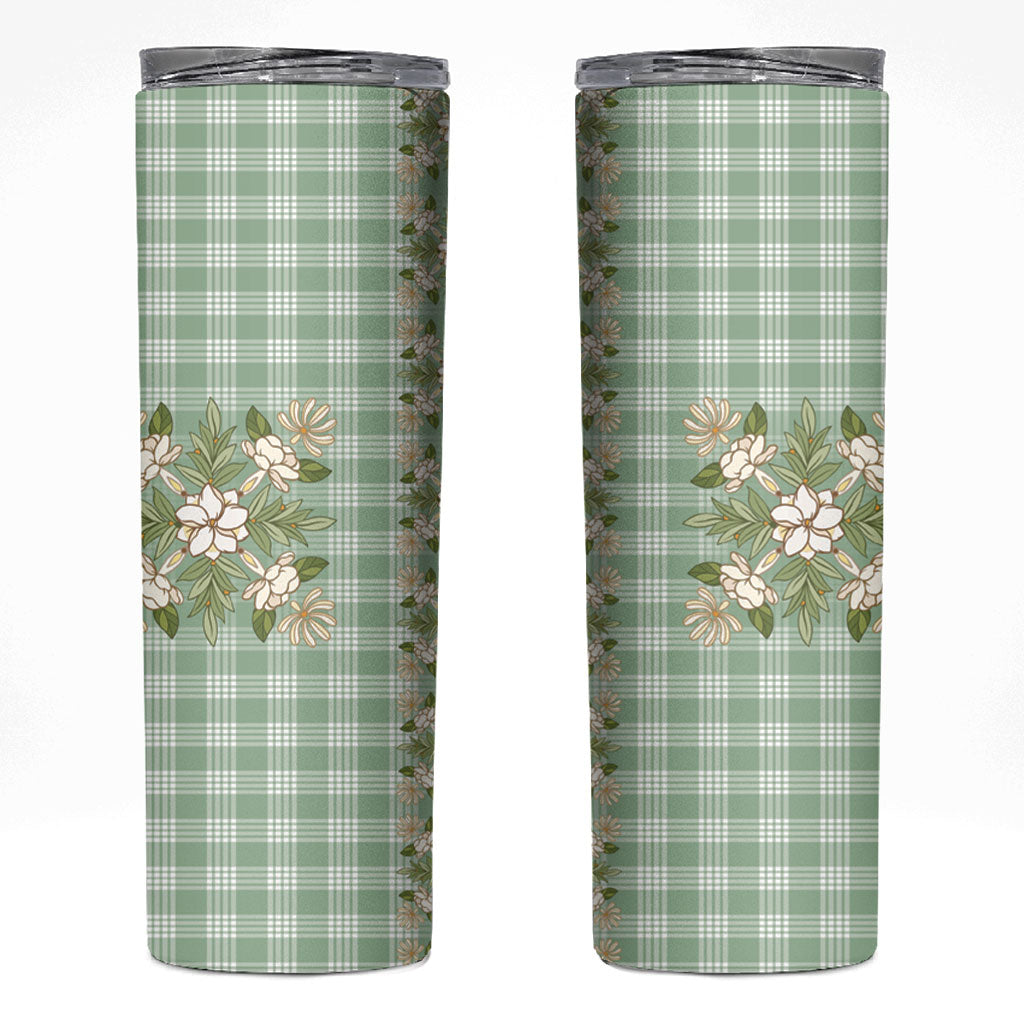 Liko Kukui Hawai'i Palaka Squares Maile Leaf Skinny Tumbler Flowers Hawaiian Quilt Patterns