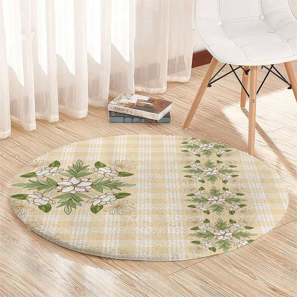 Melemele Ahiahia Hawai'i Palaka Squares Maile Leaf Round Carpet Flowers Hawaiian Quilt Patterns