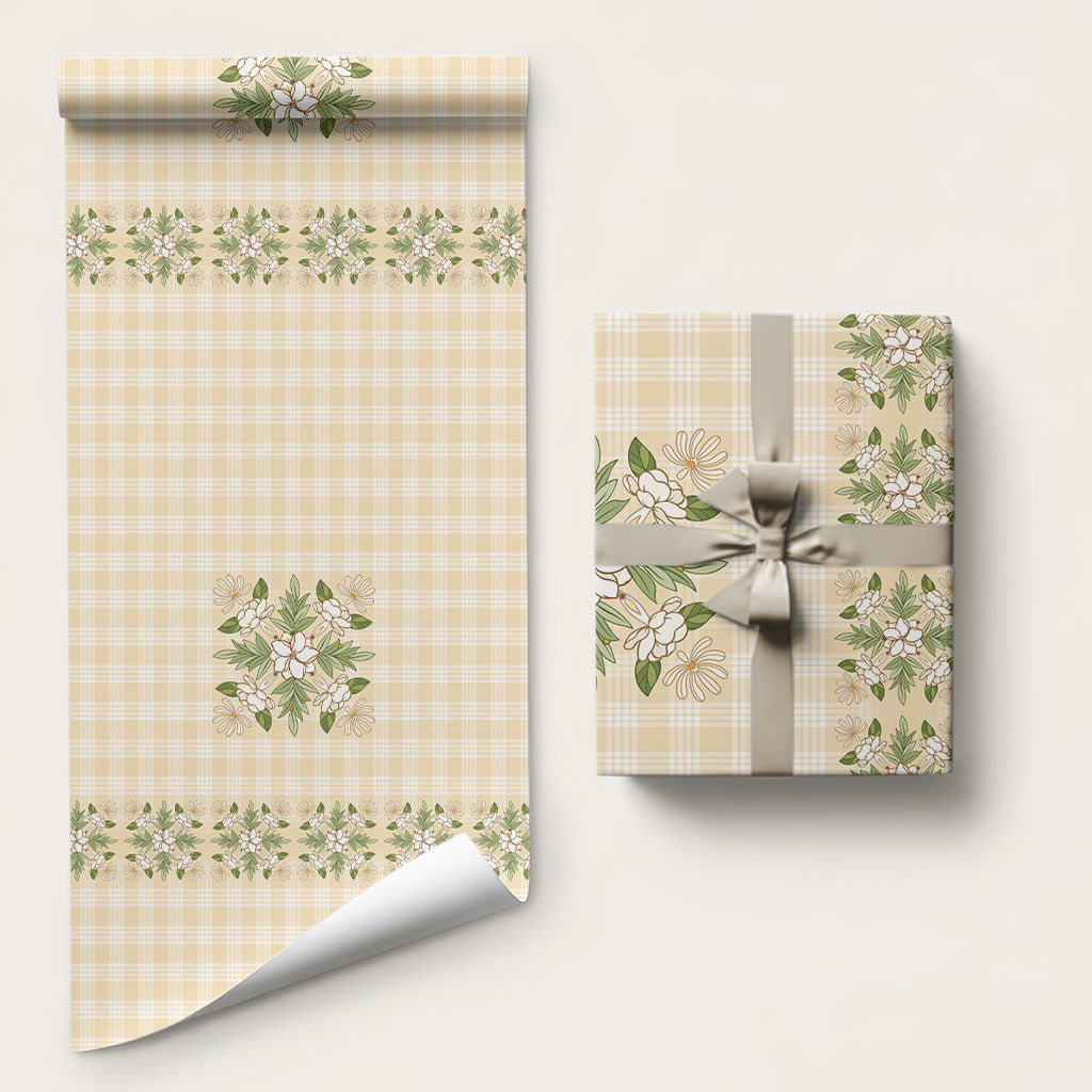 Melemele Ahiahia Hawai'i Palaka Squares Maile Leaf Wrapping Paper Flowers Hawaiian Quilt Patterns