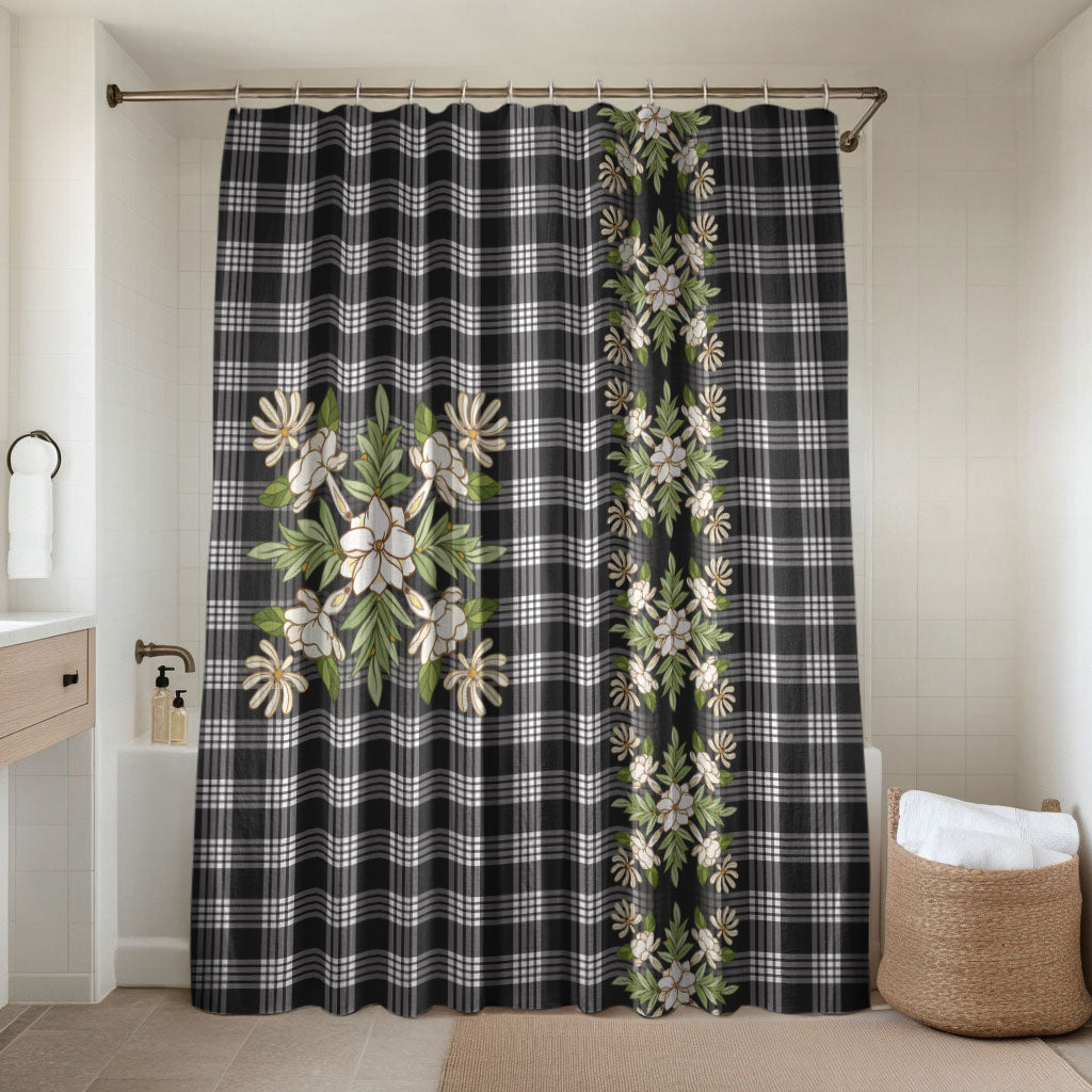 Pauli Hawai'i Palaka Squares Maile Leaf Bathroom Set Flowers Hawaiian Quilt Patterns