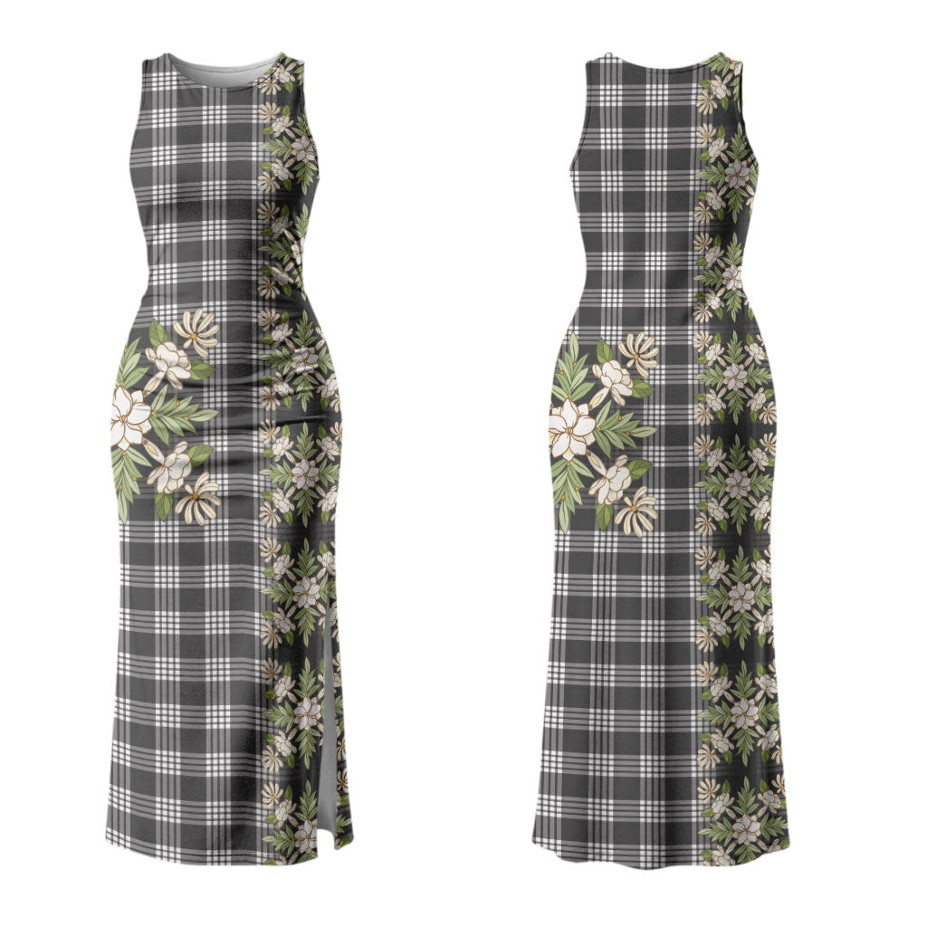 Pauli Hawai'i Palaka Squares Maile Leaf Couples Matching Tank Maxi Dress and Hawaiian Shirt Flowers Hawaiian Quilt Patterns LT9 - Polynesian Pride