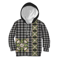 Pauli Hawai'i Palaka Squares Maile Leaf Kid Hoodie Flowers Hawaiian Quilt Patterns