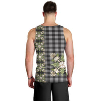 Pauli Hawai'i Palaka Squares Maile Leaf Men Tank Top Flowers Hawaiian Quilt Patterns