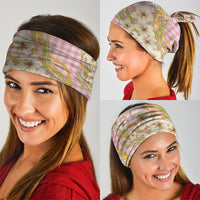 Akala Hamele Palaka Plumeria Neck Gaiter Puakenikeni and Maile Lei LT9 - Polynesian Pride