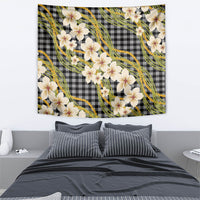 Ele'ele Hawai'i Palaka Plumeria Tapestry Puakenikeni and Maile Lei LT9 - Polynesian Pride