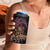 Floral Polynesian Hibiscus Tattoo Can Cooler Tumbler Peach Gradient Style